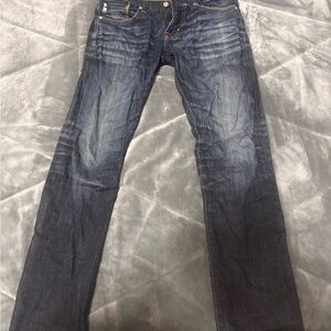 AG Adriano Goldschmied Indigo Slim Straight Jeans